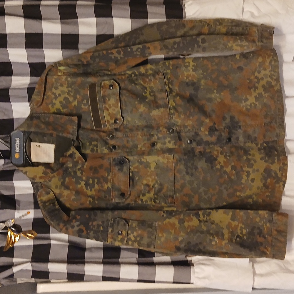 Kohler GMBH 1992 Vintage German Military Camo Field Jacket